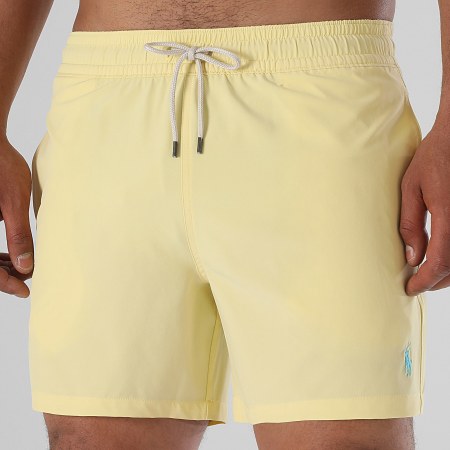 Polo Ralph Lauren - Short De Bain Slim Fit Original Player Jaune