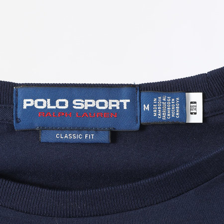 Polo Sport Ralph Lauren - Tee Shirt Logo Sport Bleu Marine