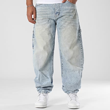 Uniplay - Jean Regular 243 Bleu Denim Camel