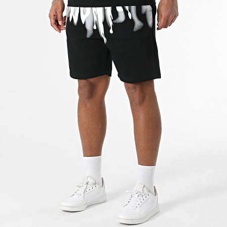 MTX - Ensemble Tee Shirt Oversize Large Et Short Jogging 628 Noir