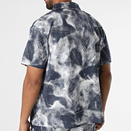 MTX - Ensemble Chemise Manches Courtes Et Short Jogging 23A Bleu Marine