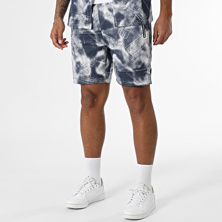 MTX - Ensemble Chemise Manches Courtes Et Short Jogging 23A Bleu Marine