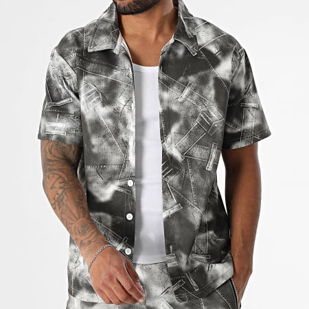 MTX - Ensemble Chemise Manches Courtes Et Short Jogging 23A Gris