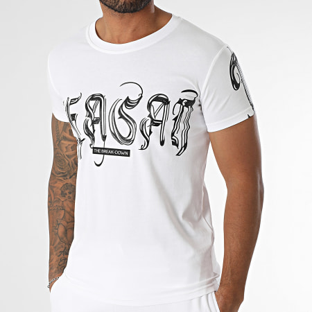 MTX - Ensemble Tee Shirt Et Short Jogging 631 Blanc