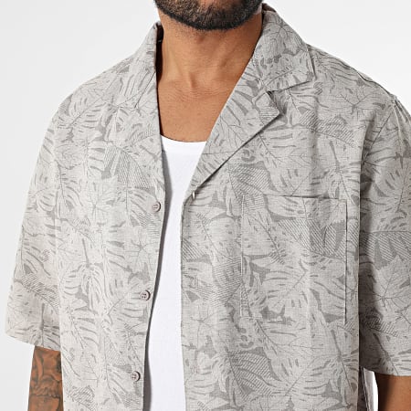 MTX - Ensemble Chemise Manches Courtes Et Short Jogging En Lin 36A Beige