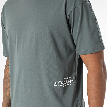 MTX - Ensemble Tee Shirt Oversize Large Et Short Jogging 635 Gris Anthracite