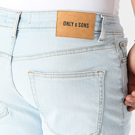 Only And Sons - Jean Regular Fit Weft Bleu Wash