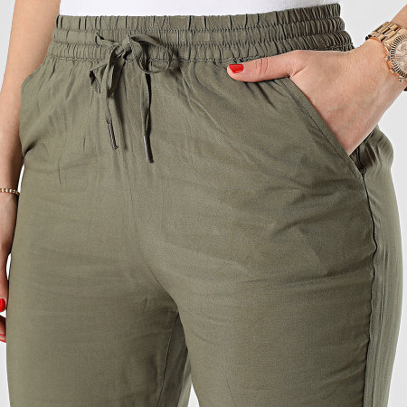 Only - Pantalón Jogging Mujer Nova Life Verde Kaki  