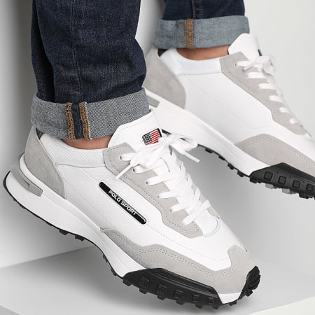 Polo Sport Ralph Lauren - Baskets PS 275 Grey White