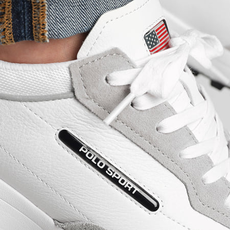 Polo Sport Ralph Lauren - Baskets PS 275 Grey White