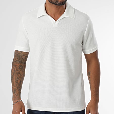 Classic Series - Polo Manches Courtes 025 Blanc