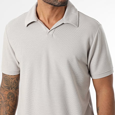 Classic Series - Polo Manches Courtes 025 Gris