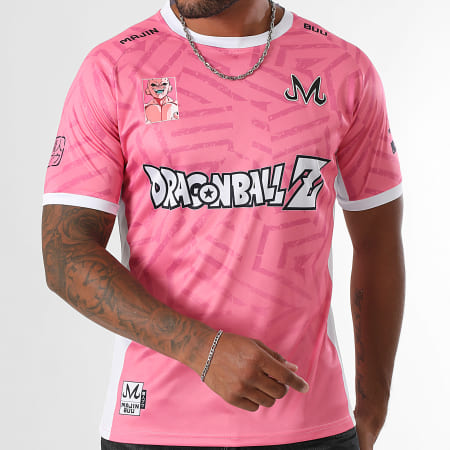 Dragon Ball Z - Maillot Collector Jersey Buu Rosa Blanco