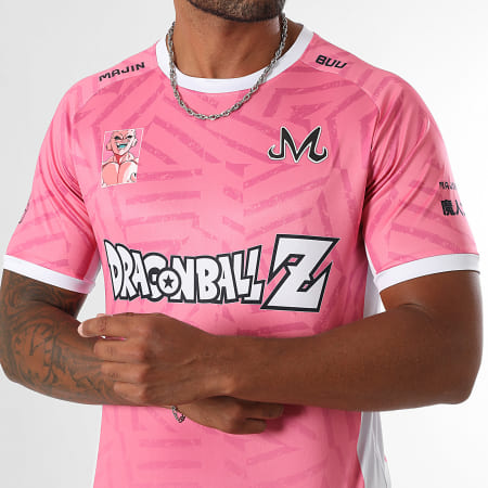 Dragon Ball Z - Maillot Collector Jersey Buu Rosa Blanco