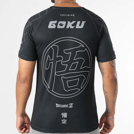 Dragon Ball Z - Maillot Collector Jersey Goku Iridescent Noir Gris Anthracite