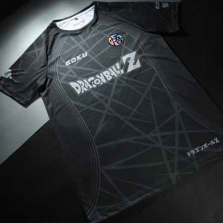 Dragon Ball Z - Maillot Collector Jersey Goku Iridescent Noir Gris Anthracite