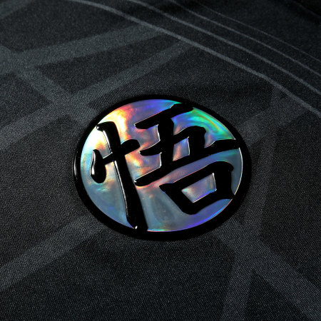 Dragon Ball Z - Maillot Collector Jersey Goku Iridescent Noir Gris Anthracite