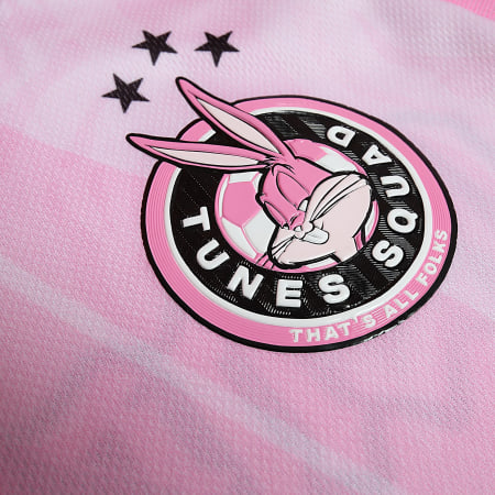 Looney Tunes - Débardeur Collector Jersey Bugs Bunny Badge 40 Rose