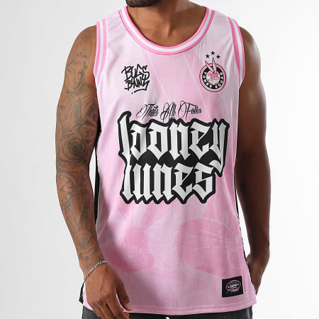 Looney Tunes - Débardeur Collector Jersey Bugs Bunny Badge 40 Rose