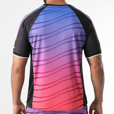 MA9 Mafia Nueve - Ensemble Tee Shirt Et Short Jogging Hypernova Electric Night Faster Black
