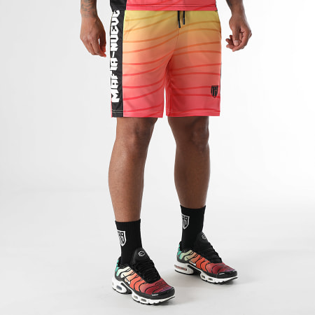MA9 Mafia Nueve - Ensemble Tee Shirt Et Short Jogging Hypernova Sunset
