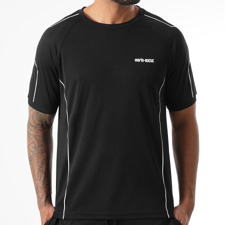 MA9 Mafia Nueve - Essentiële Aeromax zwart T-shirt en joggingshortset