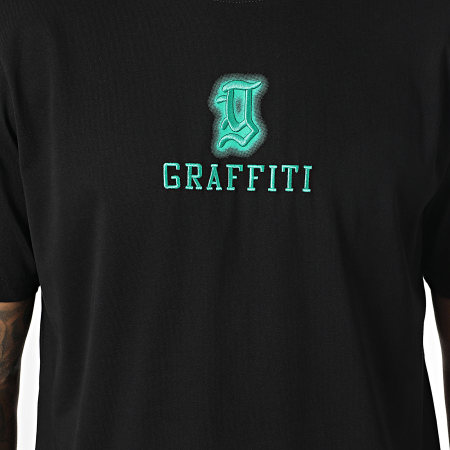 MTX - Tee shirt 635 Noir Vert