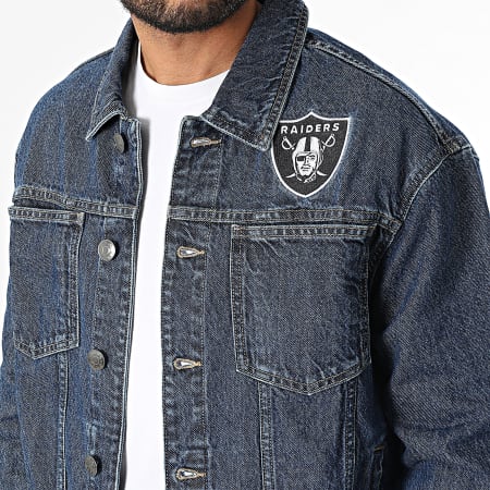 New Era - Jean Jacket NFL Las Vegas Raiders 60667898 Blue Denim