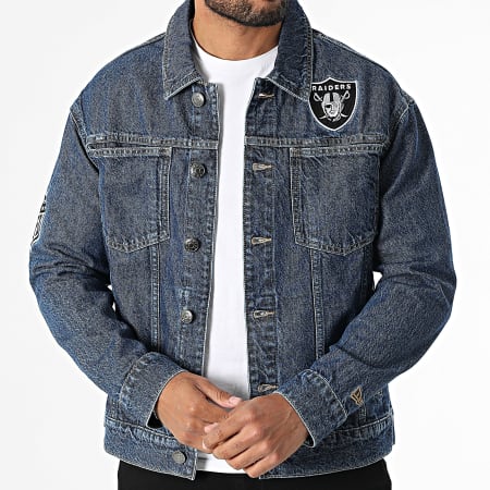 New Era - Chaqueta Jean NFL Las Vegas Raiders 60667898 Azul Denim