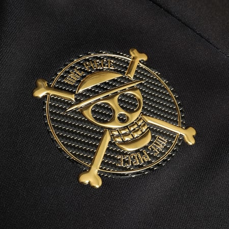 One Piece - Ensemble De Survetement Mugiwara Back Noir Doré