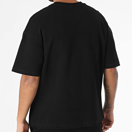 Classic Series - Ensemble Tee Shirt Oversize Large Et Short Jogging 025 Noir