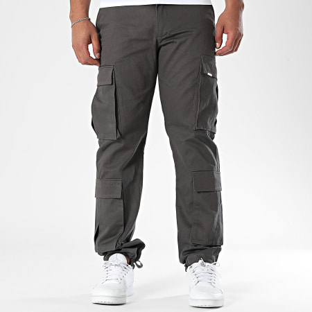 Classic Series - Pantalón Cargo 909 Gris Antracita