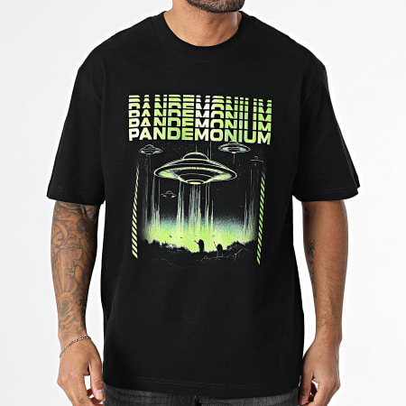 Vald - Tee Shirt Oversize UFO Noir