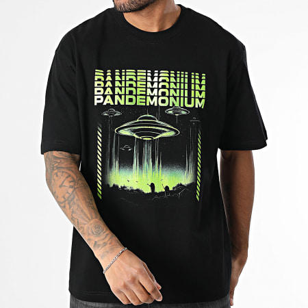 Vald - Tee Shirt Oversize UFO Noir