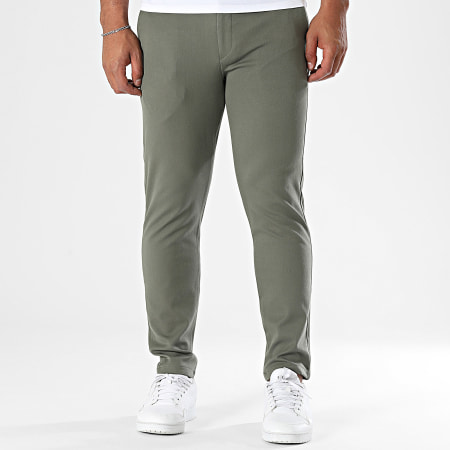 Classic Series - Pantalon Chino Slim 020 Vert Kaki