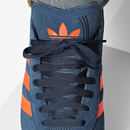 Adidas Originals - Baskets Gazelle JH5390 Collegiate Navy Orange Core White
