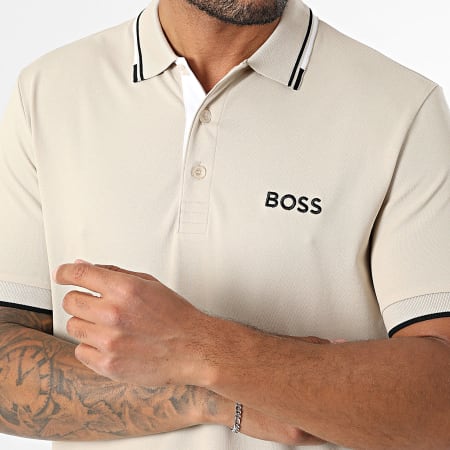 Polo Short Sleeve Paddy Pro 50469102 Beige