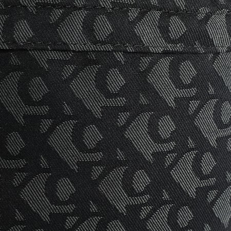 Calvin Klein - Sac Banane Unstructured Monogram 3177 Noir Gris Anthracite