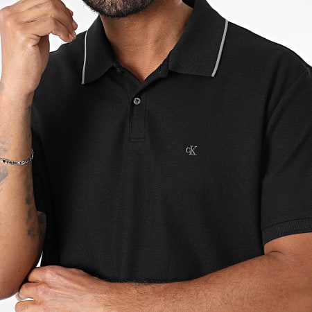 Calvin Klein - Polo Manches Courtes LV04LC239G Noir
