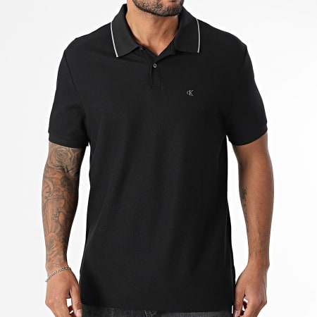 Calvin Klein - Polo Manches Courtes LV04LC239G Noir