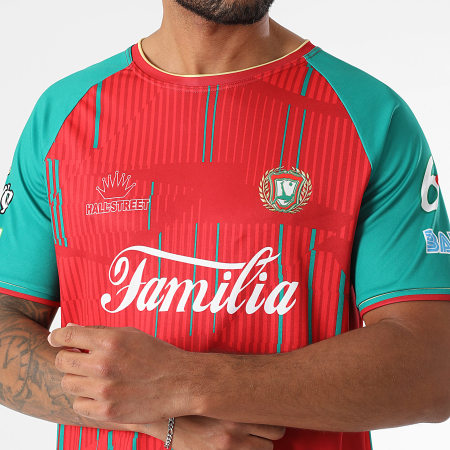 Hall of Street Maillot Portugal Rouge Vert