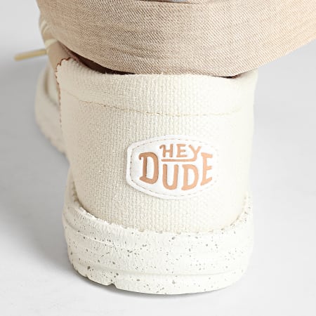 Hey Dude - Mocassins Wally Funk Psych Palm Wood Ash Egret