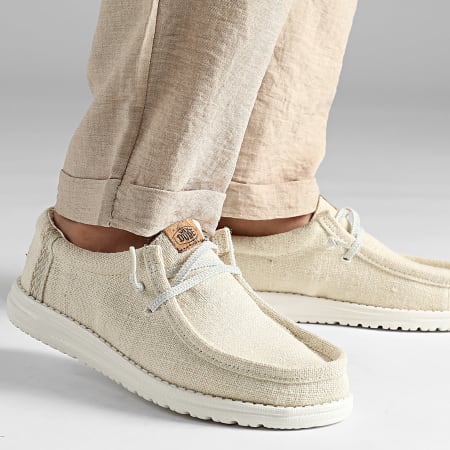 Hey Dude - Mocassins Wally Jute Egret