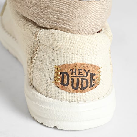 Hey Dude - Mocassins Wally Jute Egret