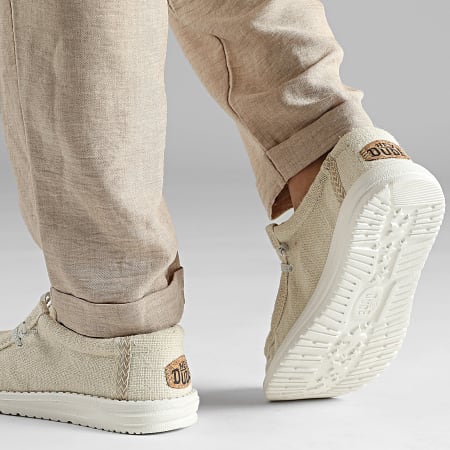 Hey Dude - Mocassins Wally Jute Egret