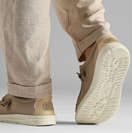 Hey Dude - Mocassins Wally Sport Tan White