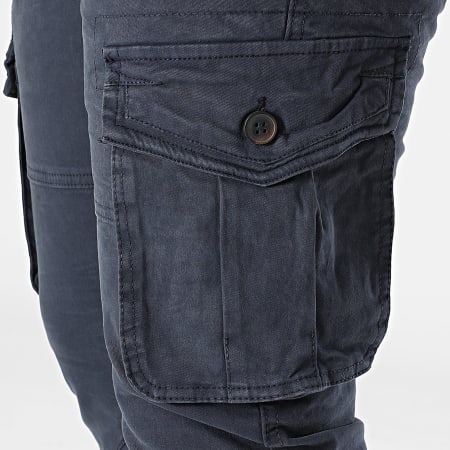 Fusional - Pantalones Cargo Q03 Azul Marino