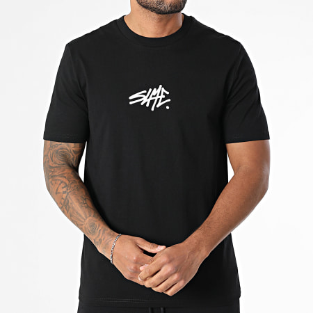 Sale Môme Paris - Ensemble Tee Shirt Et Short Jogging SLME Noir Blanc