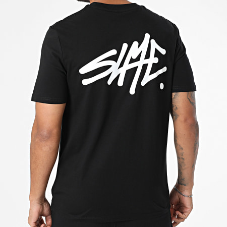 Sale Môme Paris - Ensemble Tee Shirt Et Short Jogging SLME Noir Blanc