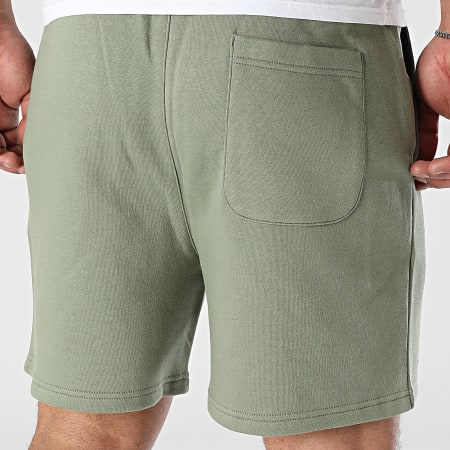 Tommy Jeans - Short Jogging Flag Beach 1931 Vert Kaki
